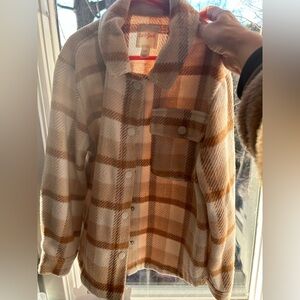 Cat and Jack Fleece shirt jacket GIRLS - brand new